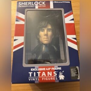Titan Sherlock Vinyl Figure - Blue and Black